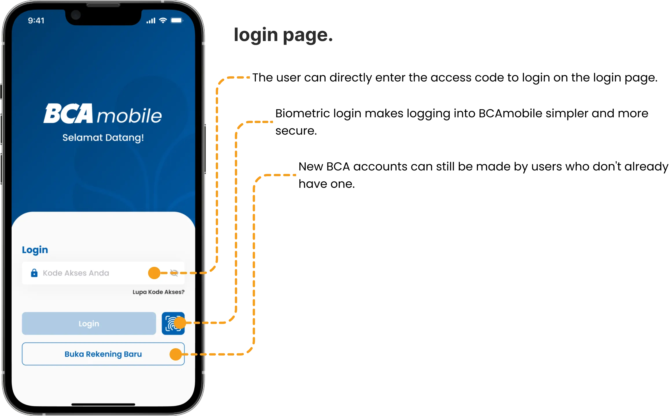 UI - Login page